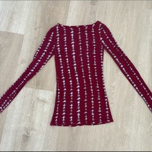 super soft sheer knit top!